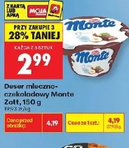 Deser mleczno-czekoladowy Monte Zott