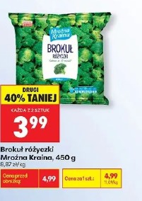 Brokuł różyczki Mroźna Kraina