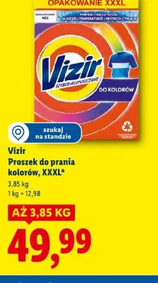 Vizir Proszek do prania kolorów, XXXL