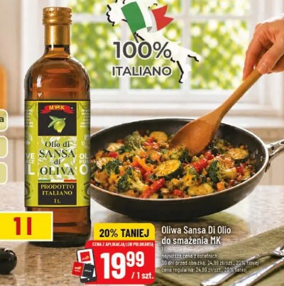 Oliwa Sansa Di Olio do smażenia MK