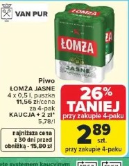 Łomża Jasne piwo