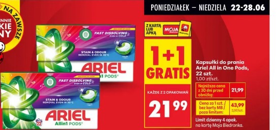 Ariel All in One Pods kapsułki do prania