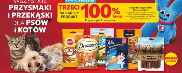 Wszystkie przysmaki i przekąski dla psów i kotów
