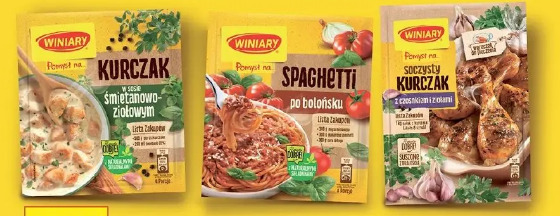 Winiary Pomysł na kurczak w sosie śmietanowo-ziołowym