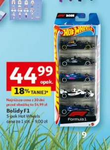 Boliby F1 5-pak Hot Wheels