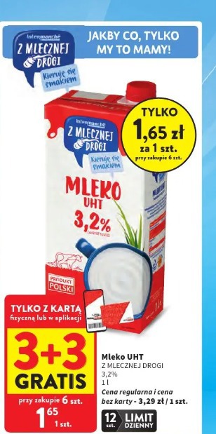 Mleko UHT Z Mlecznej Drogi
