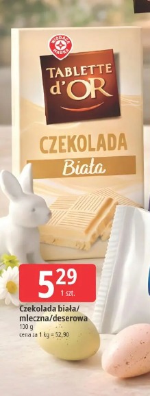 Czekolada biała Tablette d'Or