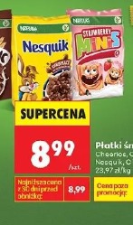 Płatki śniadaniowe Nestlé Cheerios, Chocapic, Nesquik, Cini Minis Strawberry