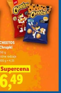 Cheetos Chrupki różne rodzaje