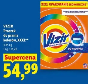 Vizir Proszek do prania kolorów, XXXL