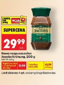 Kawa rozpuszczalna Jacobs Kronung