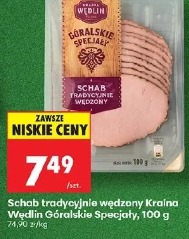Schab tradycyjnie wędzony Kraina Wędlin Góralskie Specjały