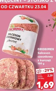 Drobimex Salceson czosnkowy z kurcząt