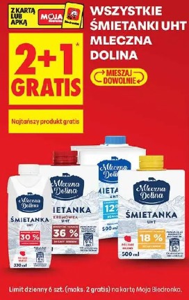 Wszystkie śmietanki UHT Mleczna Dolina