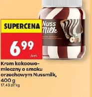 Krem kakaowo-mleczny o smaku orzechowym Nussmilk