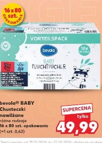 Bevola Baby Chusteczki nawilżane