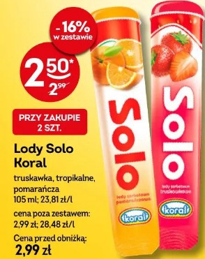 Lody Solo Koral