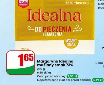 Margaryna Idealna maślany smak 73%