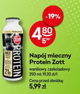 Napój mleczny Protein Zott