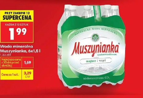 Woda mineralna Muszynianka