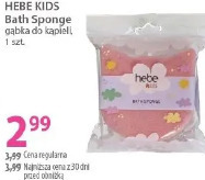 Hebe Kids Bath Sponge gąbka do kąpieli