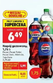 Napój gazowany Pepsi, Pepsi Twist, Pepsi Zero, Mirinda, 7up Zero