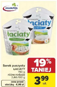 Serek puszysty Łaciaty