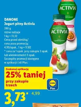 Danone Jogurt pitny Activia