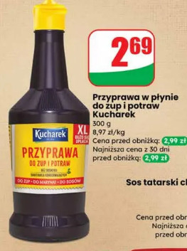 Przyprawa w płynie do zup i potraw Kucharek
