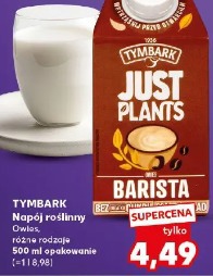 Tymbark Napój roślinny Owies, różne rodzaje