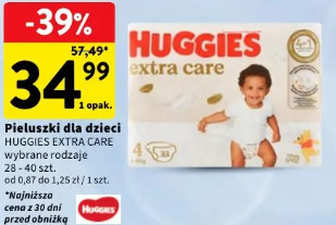 Pieluszki dla dzieci Huggies Extra Care
