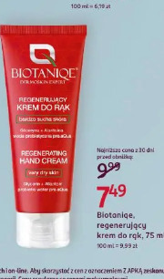 Biotaniqe, regenerujący krem do rąk
