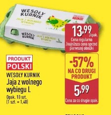 Wesoły Kurnik Jaja z wolnego wybiegu L
