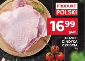 Udziec z indyka z kością