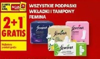 Wszystkie podpaski, wkładki i tampony Femina