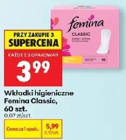 Wkładki higieniczne Femina Classic