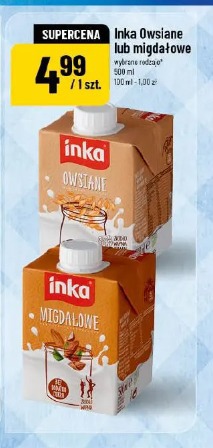 Inka Owsiane lub migdałowe