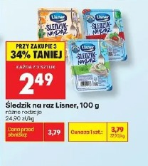 Śledzik na raz Lisner