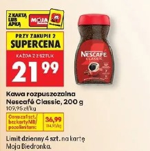Kawa rozpuszczalna Nescafe Classic