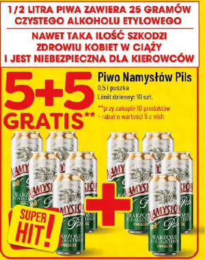 Piwo Namysłów Pils