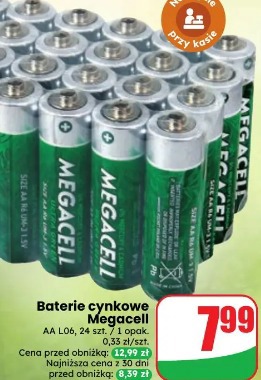 Baterie cynkowe Megacell