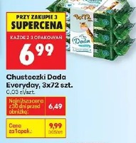 Chusteczki Dada Everyday, 3x72 szt.
