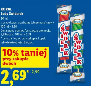 Koral Lody Świderek
