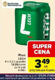 Lech piwo KOMPANIA PIWOWARSKA