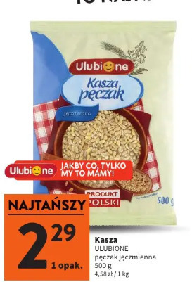 Kasza pęczak jęczmienna Ulubione