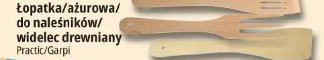 Łopatka/ażurowa/do naleśników/widelec drewniany Practic/Garpi