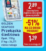 Golden Seafood Przekąska śledziowa