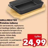 Grillmeister Patelnia żeliwna