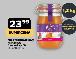Miód wielokwiatowy nektarowy Dwa Kolory CD