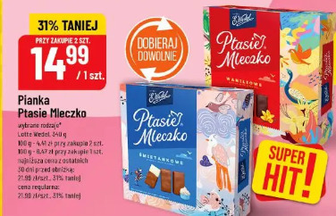 Pianka Ptasie Mleczko